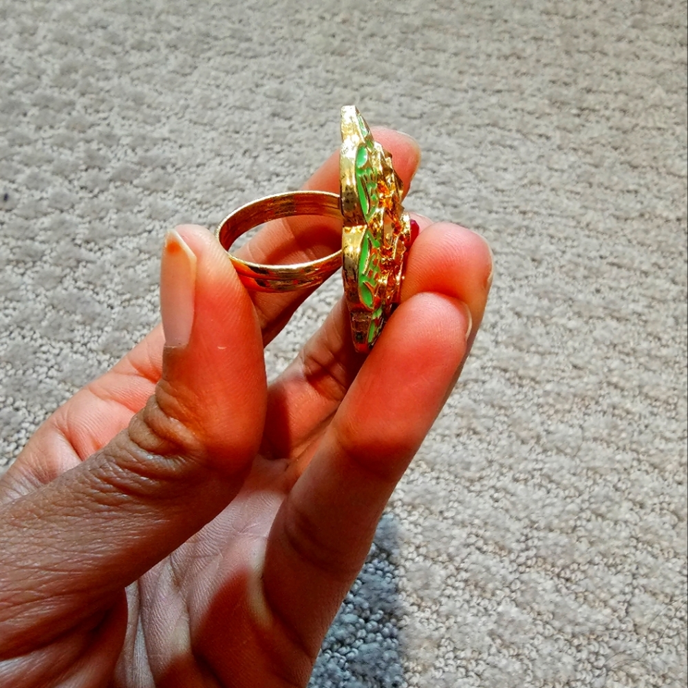 Adjustable large ring - Picture 2 of 3